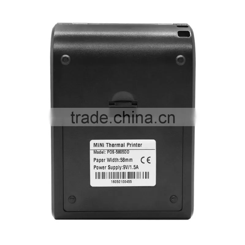Voxlink portable barcode printer 58mm thermal receipt printer bluetooth for android system