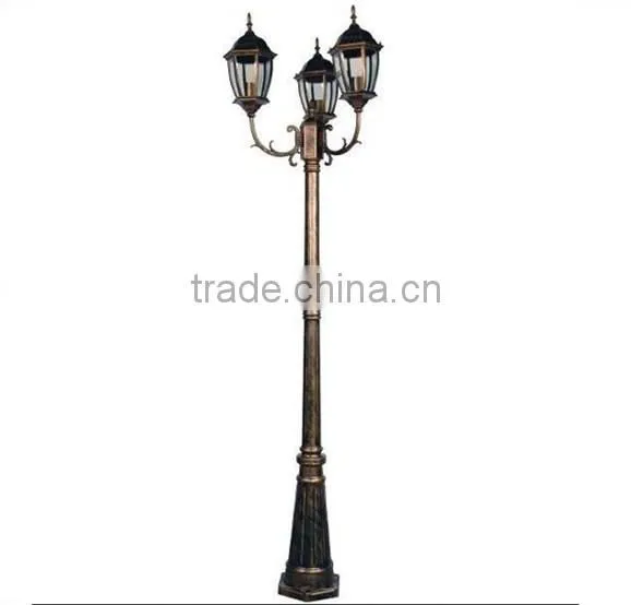 Cast aluminum light pole,Cast iron lamp post