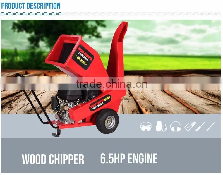 6.5hp gasoline 2 stroke garden shredder(TF-CH007)