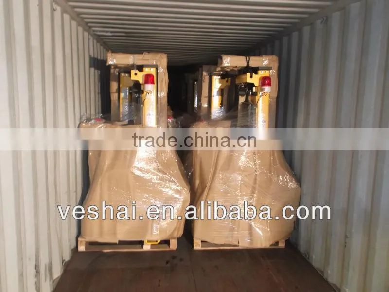 1ton 2.5meter power stacker,walkie forklift VH- WSX with battery