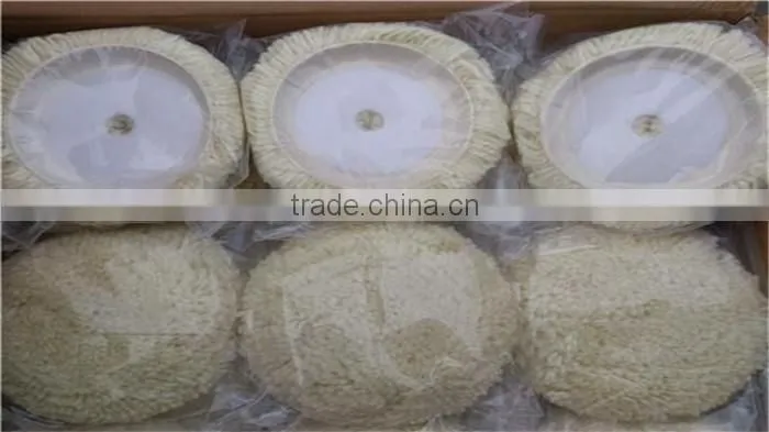 Lambskin Polishing Bonnet, Wool Buffing Pad,Polishing Bonnet