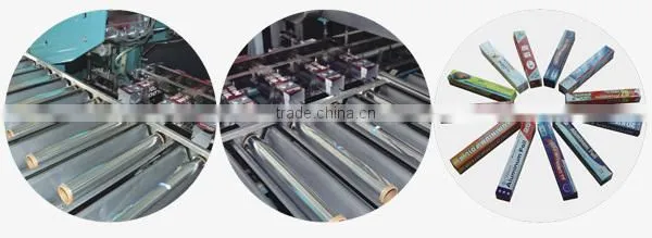 Aluminium foil roll box folding