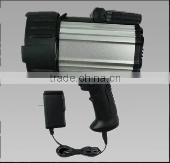 Gz portable outdoor search light top sale fighing tool marine remote searchlight Cree 3W , rechargeable 3.7v 3Ah Lithium