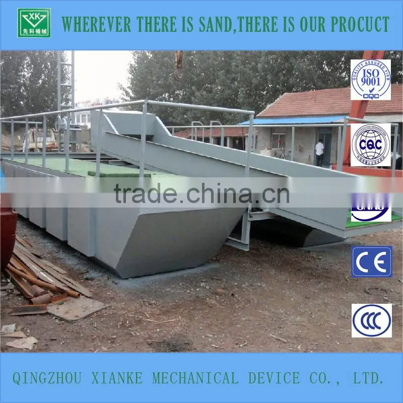 Mini gold dredger for panning gold