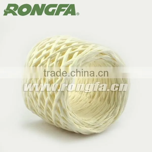 one strand white color paper gift box rope