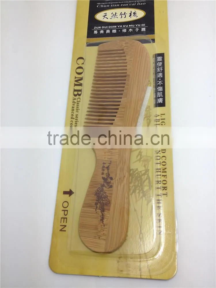 100% Nature Bamboo Wooden Combs 18*5