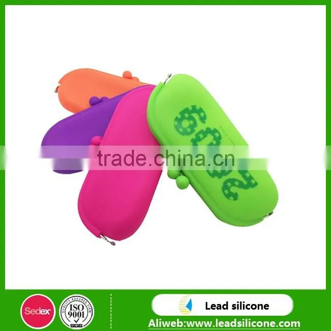 Candy Color Silicone Hand Bag Fashionable Silicone Wallet Bag