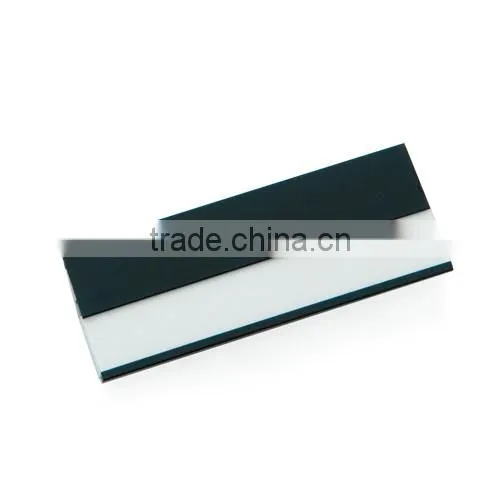 badge holder with clip,promotional aluminium badge holder