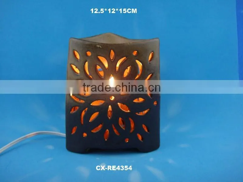 Ceramic oil burner-Constant Temperature Electric Ceramic Wax Warmer for Soy Wax