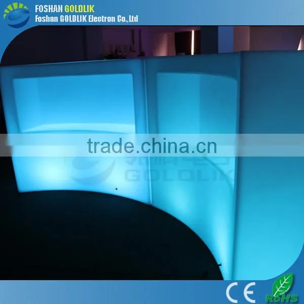 Led lighting furniture coffee bar counter for sale GKT-021BC
