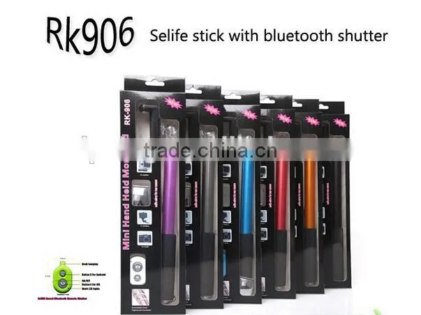 RK906 eccentric rod monopod with remote shutter