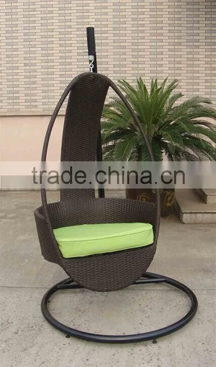 New Design Rattan outdoor garden swing for sale