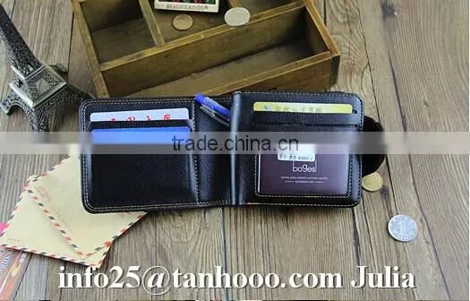 Wholesale purse/sexy clip/leather men purse wallet