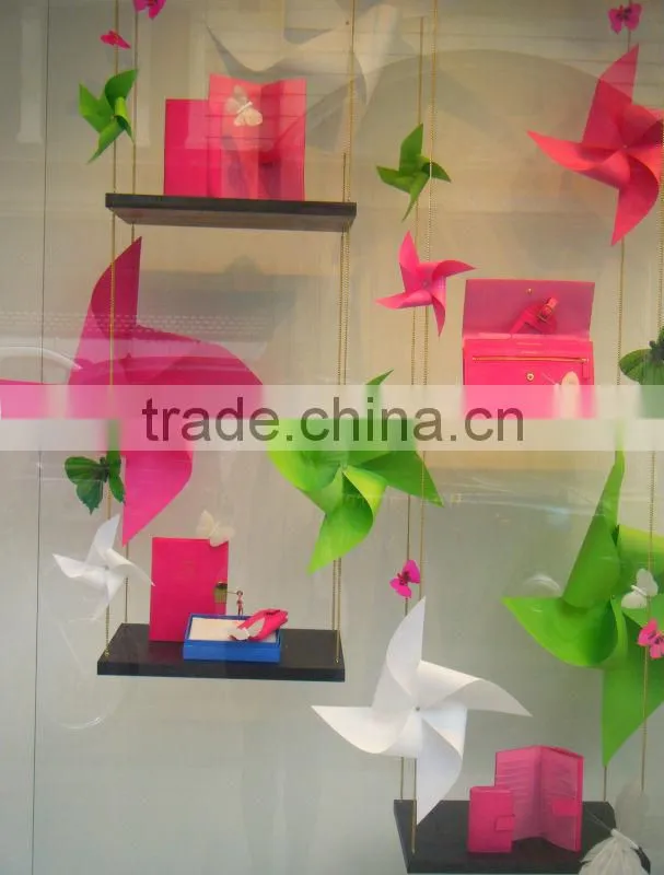 customized colorful decorative acrylic windmill