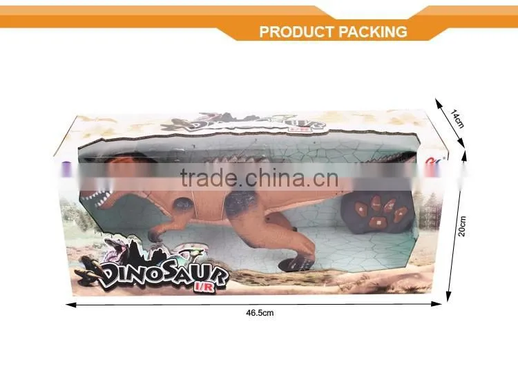 New Arrivals 2016! 2.4G rc robotic dinosaur king has dinosaur video, RAC213129