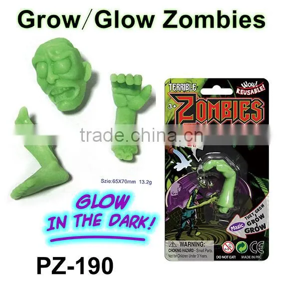 Magic Grow and Glow Zombie Toys for Children