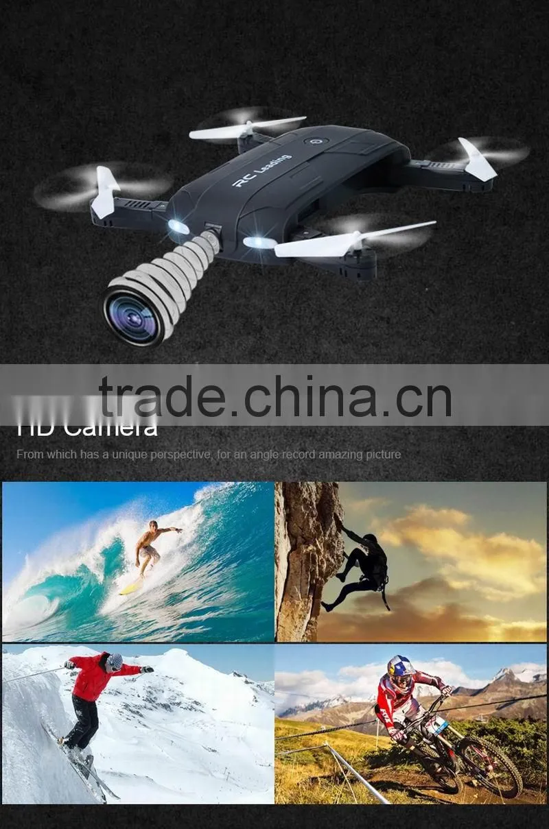 2.4G RC mini Folding FPV Drone with HD WIFI Camera