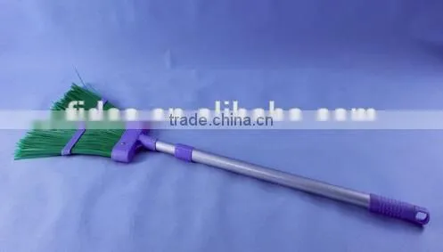 Low Price Outdoor Plastic Garden Broom for cleanig fallen leaves