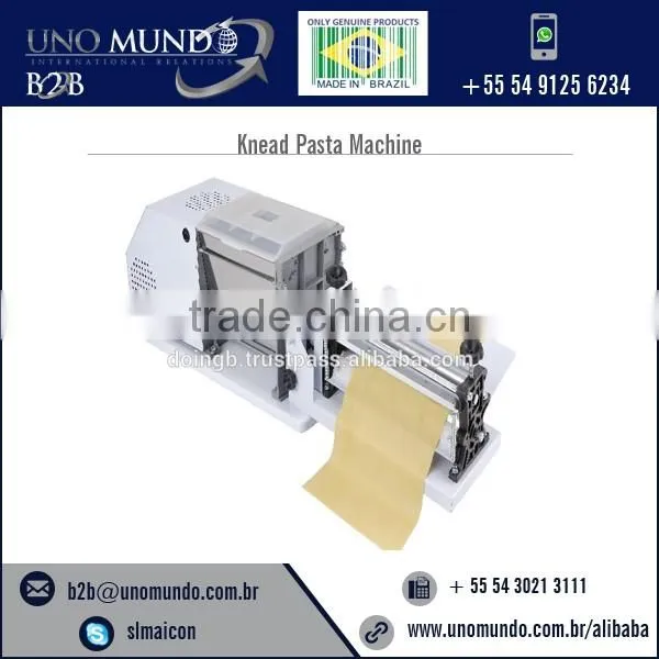 High Quality Knead Pasta Machine with Easy Technique