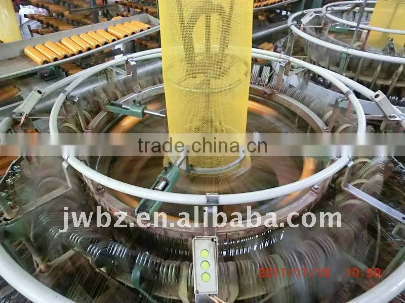 packing potato bag yellow color