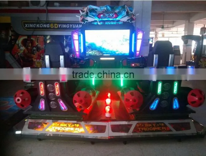 dianfu amusement new sky trooper games claw machine simulator cheap good quality on /for sale