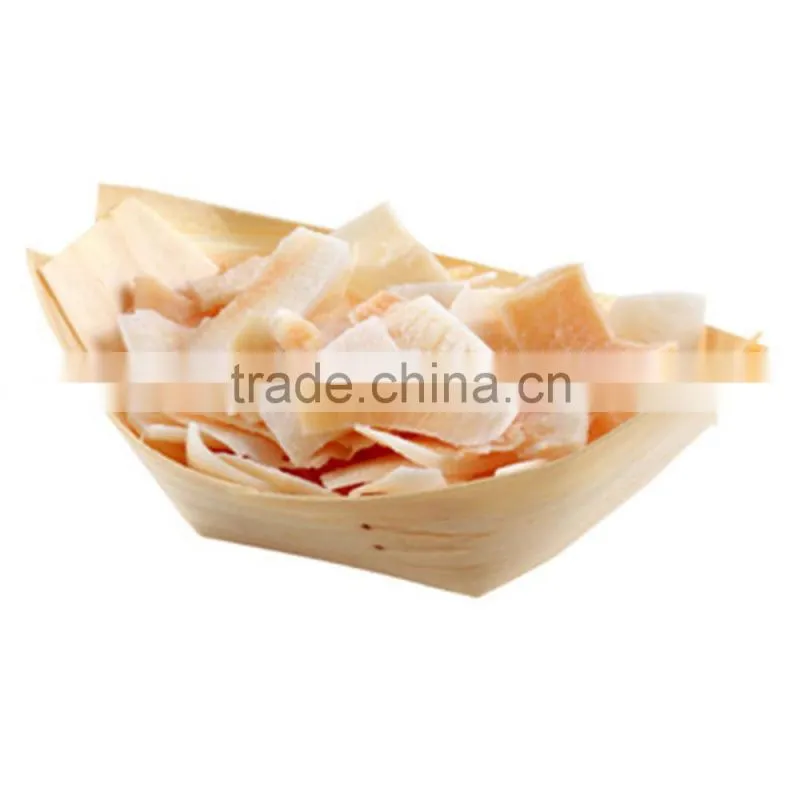 Natural Disposable All size Food Box Decorate Boat Sushi Boat Pine Boat