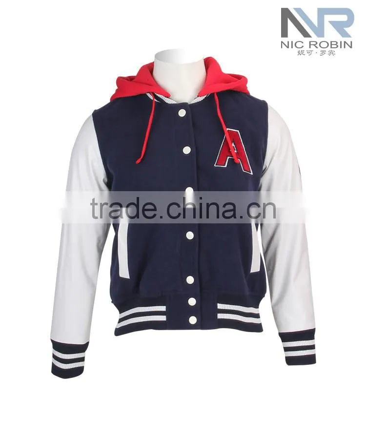 Fashionable Custom Logo No Zipper Hoodie Jacket For Men With Hood