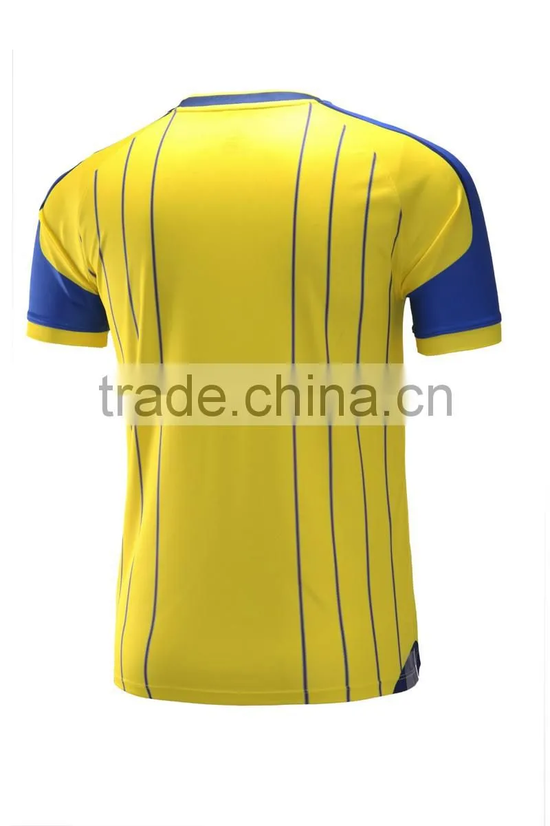 Best quality sublimation printing men's Soccer Jersey