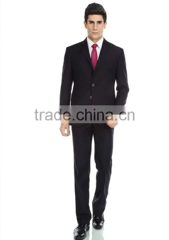 latest design black coat pant mens suits 2015