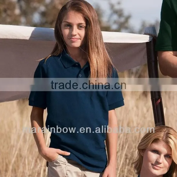 topgrade pique cotton kids polo shirt made in China ,hot sale and wholesale