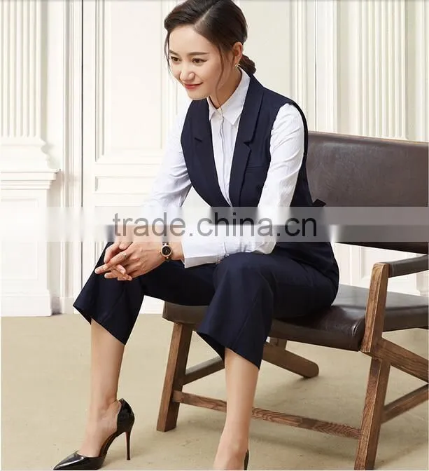 3 Pieces Fashion Design Made To Measure Elegant Ladies Pants Suit