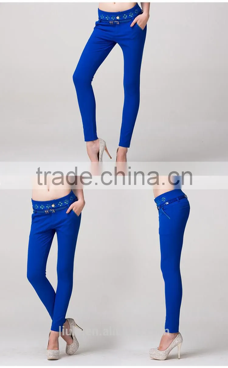 Trouser pant,ladies designer trouser suits,woman trousers