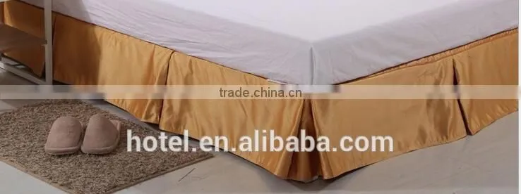 hotel bed skirt,popular bed skirt for hotel using, fitted bed skirt