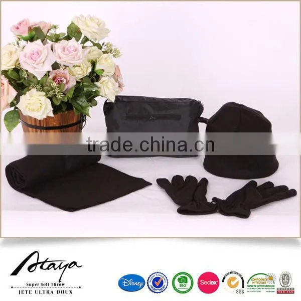 winter sets hat gloves /winter gloves solid set