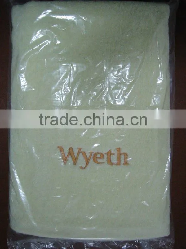 100% cotton embroidery gift bath towel