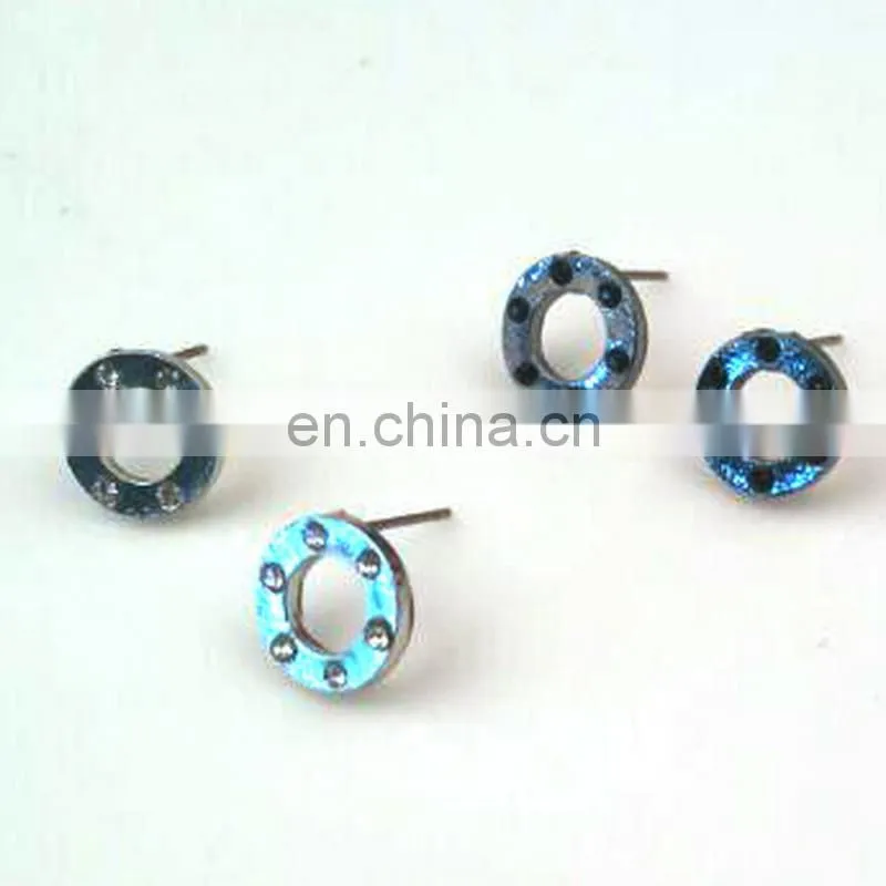 Stand Packing Mini Star Heart Girls Stud Earring