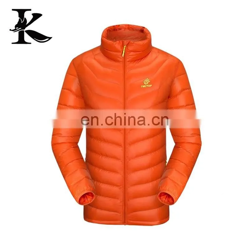 2016 high quality custom nylon quilted jacket ultra light down jacket
