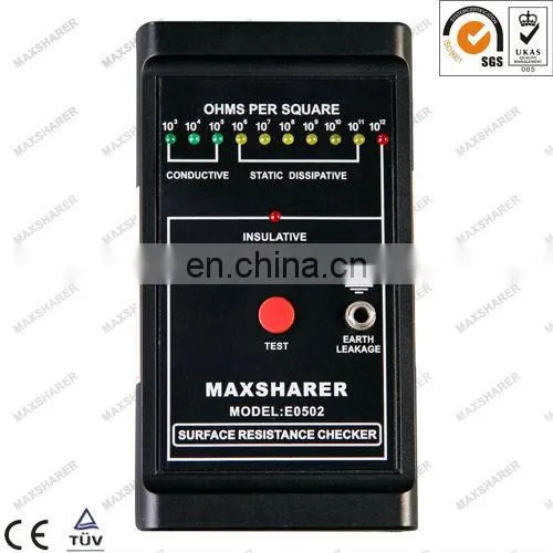 Factory manufacture direct selling Practical surface resistance tester E0502
