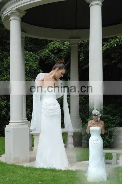 EM722 Lightsome soft chiffon maternity dress wedding gown bridesmaid dress