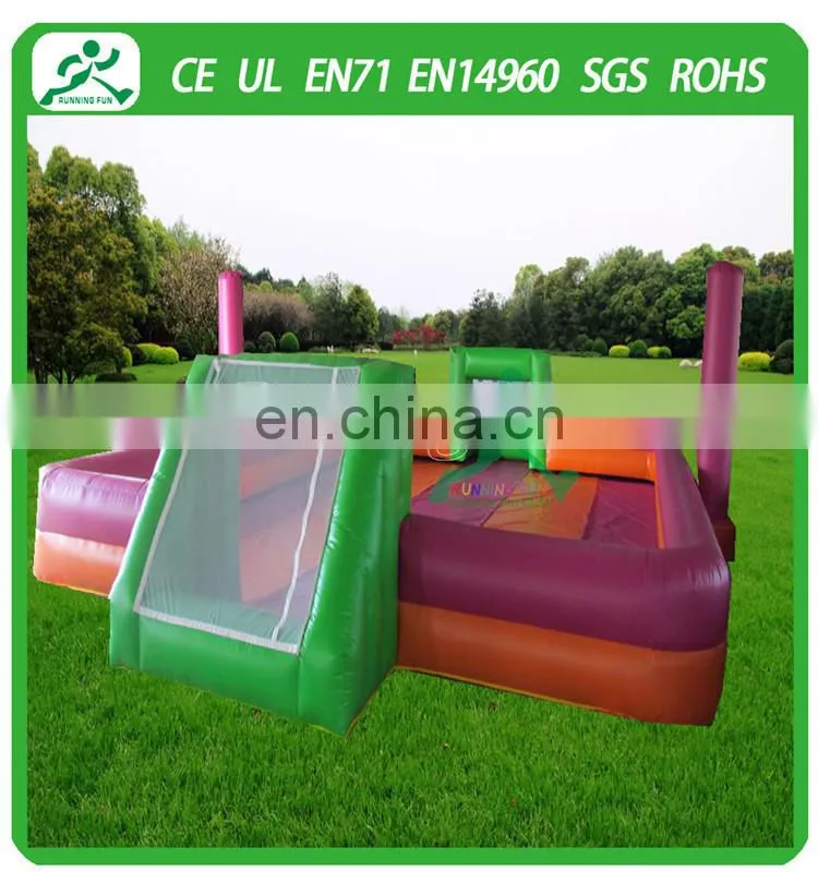 durable inflatable football field, wonderful for foam football game