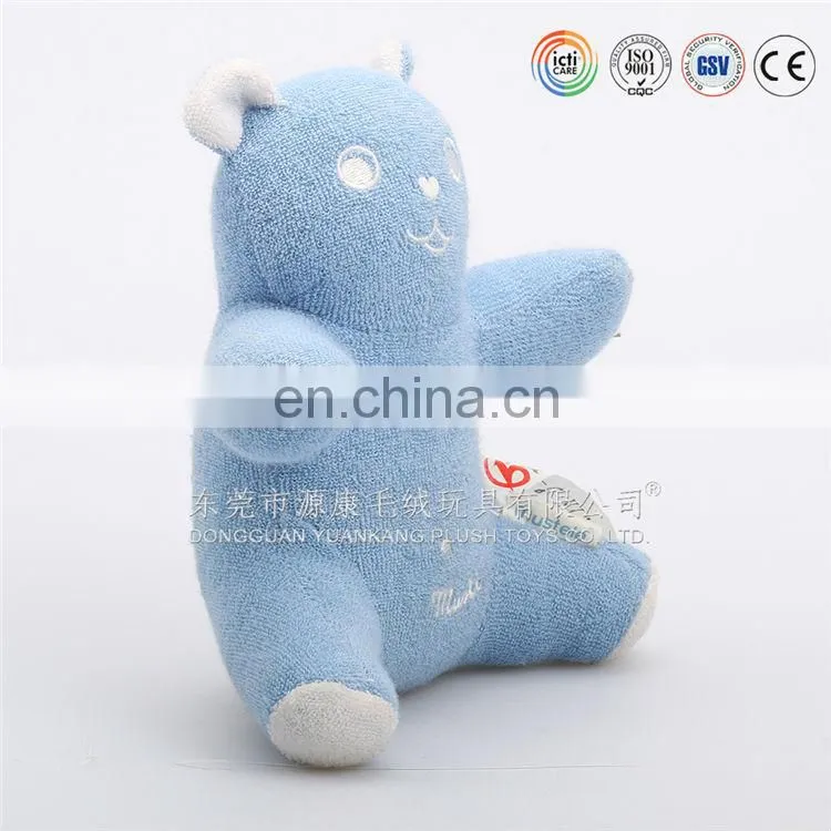 Fashion cute plush alligator toy for kids made of plush fabric