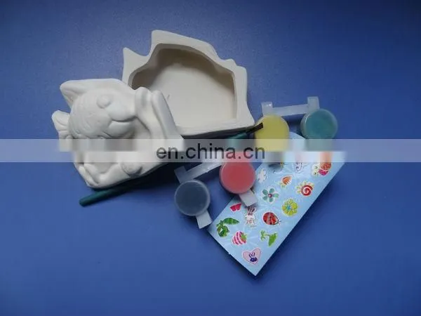 ceramic printing 2 in 1 diy painting toy