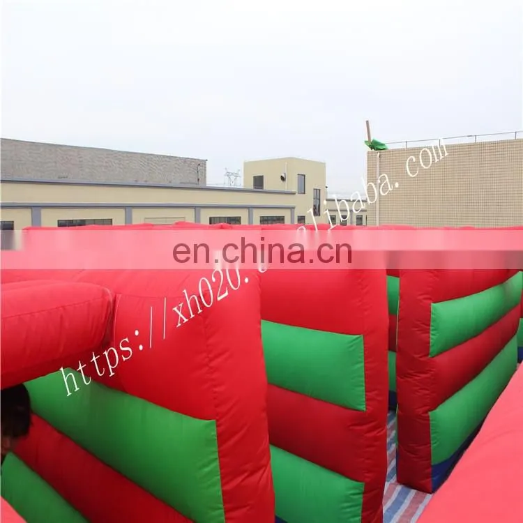 inflatable maze/inflatable labyrinth maze/inflatable laser tag for adult