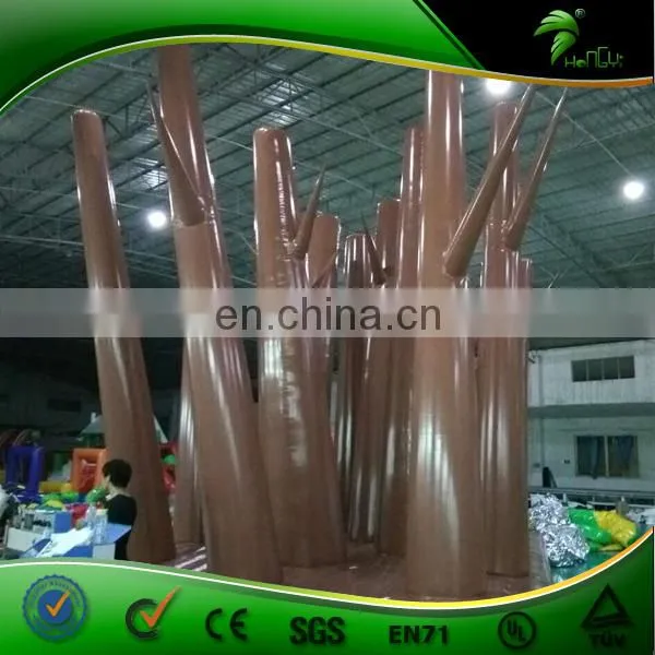 Hongyi Custom Inflatable Brown Tree, Inflatable Advertising Forest Model, Custom Shoe Tree for Sale