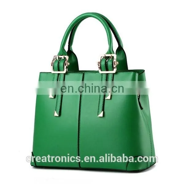 CR More than 11 years experience tote bag woman handbag in stocks blue colors noble wholesale leather handbags for purses