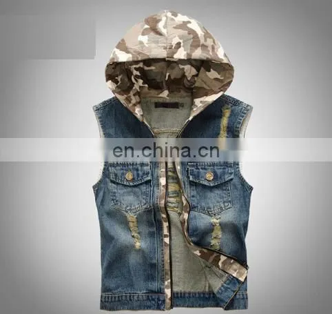 wholesale distressed denim jackets -Embroidered denim jacket
