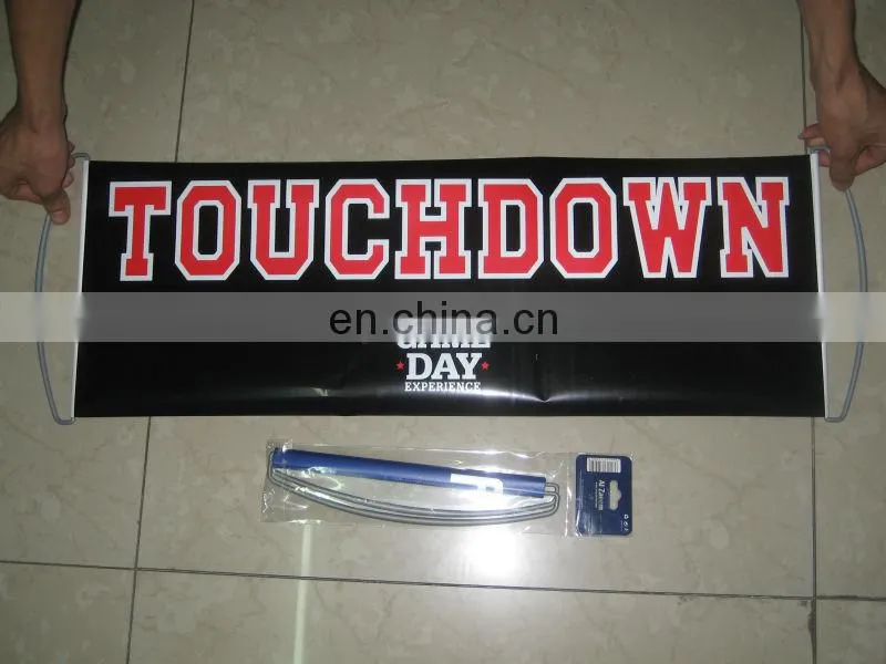 scrolling banner for sports event