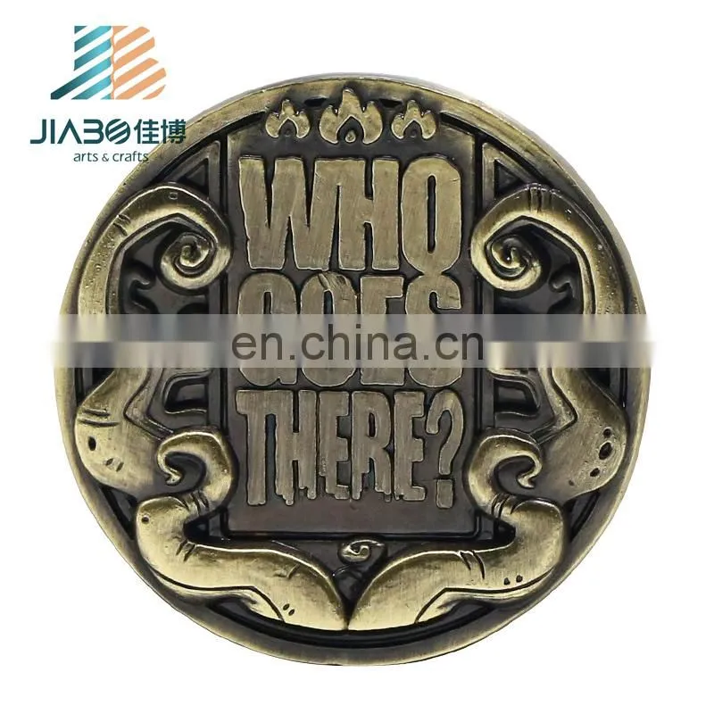 Zinc alloy dia casting american 3d high Relief souvenir metal coin