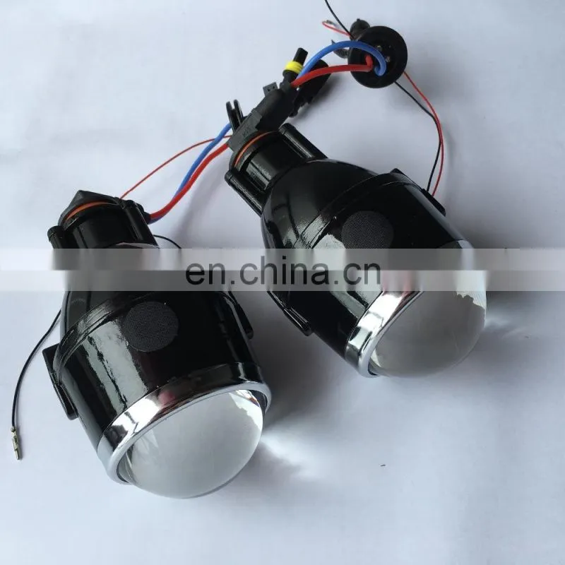 12V 35W 3 inch bi xenon fog lamp projector lens high low bean fog light lens