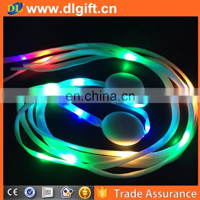 2018 Hot Selling Factory Price Led Shoe Lace Flashing Luminous LED Shoelaces